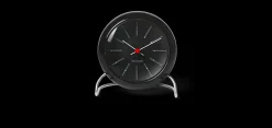 Arne Jacobsen Clocks Bankers Bordur Ø11 cm sort