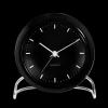 Arne Jacobsen Clocks City Hall Bordur Ø11 cm sort