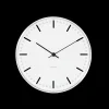 Arne Jacobsen Clocks City Hall Veggur Ø21 cm hvit/sort