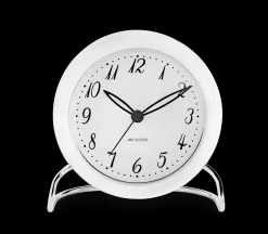 Arne Jacobsen Clocks LK Bordur Ø11 cm hvit