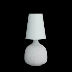 Kähler Balustre Bordlampe H37.5 støvet blå (18110)