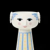 Bjørn Wiinblad Eva Vase H18.5 cm blå - Kjøb her