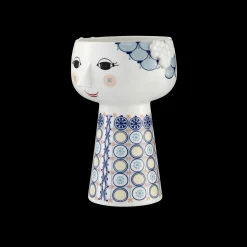 Bjørn Wiinblad Eva Vase H18.5 blå