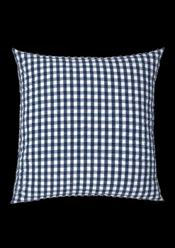 JUNA Bæk&Bølge Putetrekk 60x50 cm mørk blå/hvit - Rosendahl.com