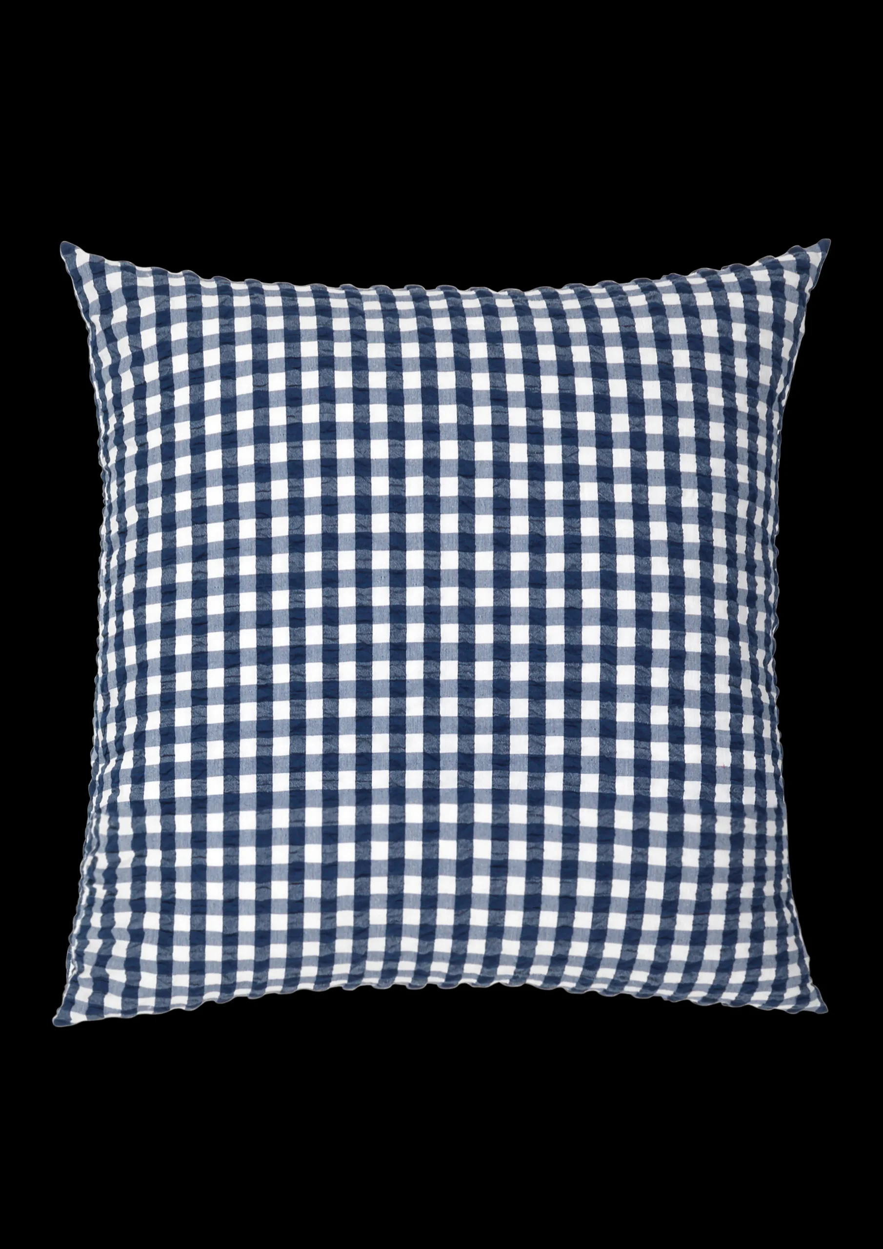 JUNA Bæk&Bølge Putetrekk 60x50 cm mørk blå/hvit - Rosendahl.com