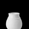 Lyngby Porcelæn Curve Lysestake H7 hvit