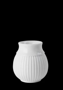 Lyngby Porcelæn Curve Lysestake H7 hvit