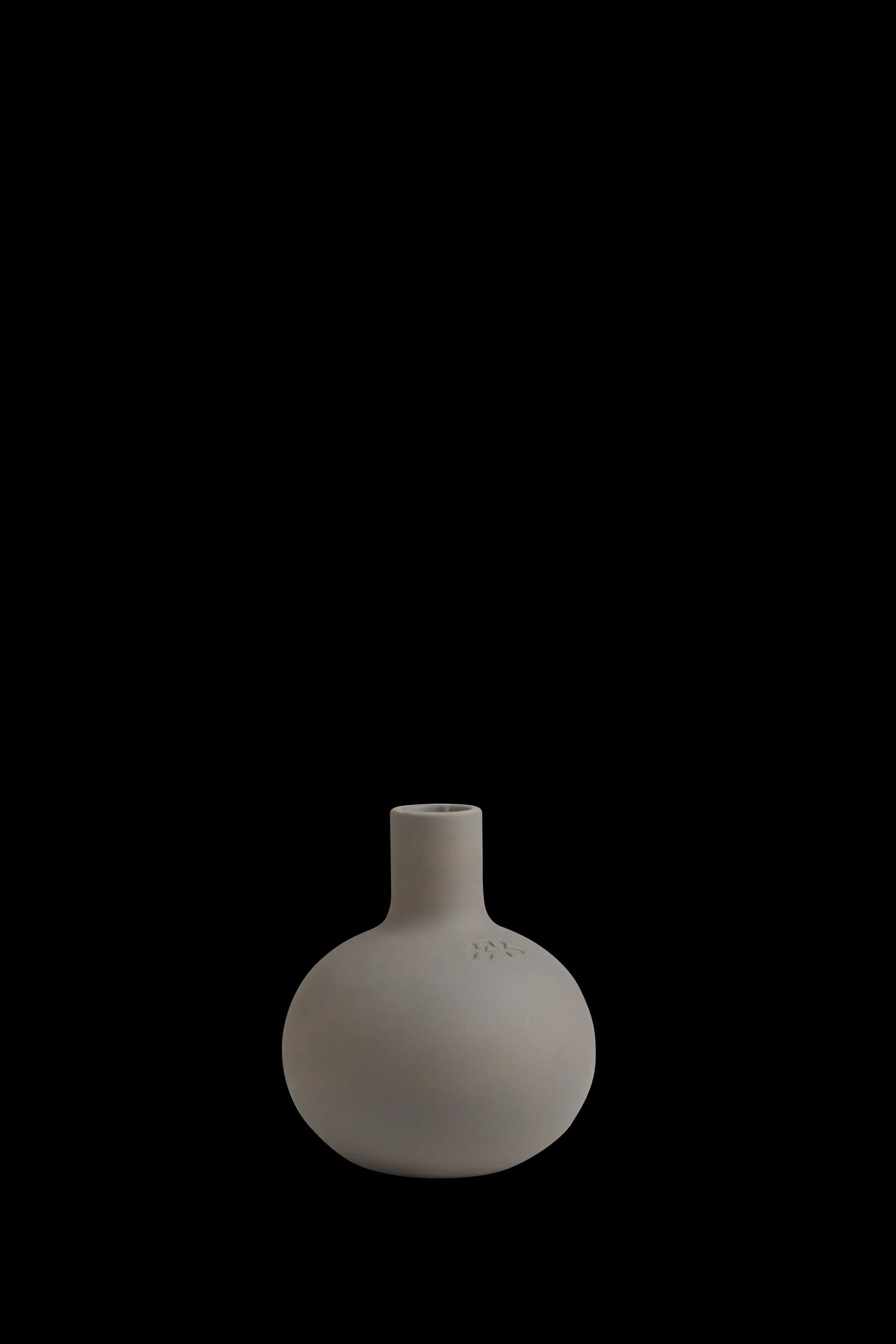 Kähler Globo Lysestake H13.5 cm grå (14034)
