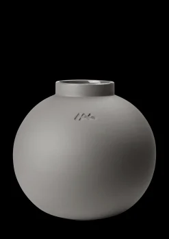 Kähler Globo Vase H20 cm grå
