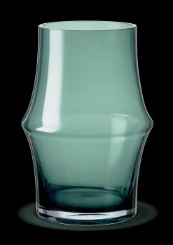 Holmegaard ARC Vase H21 mørk grønn
