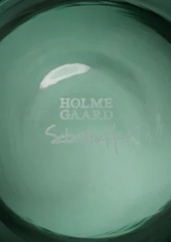 Holmegaard ARC Vase H21 mørk grønn