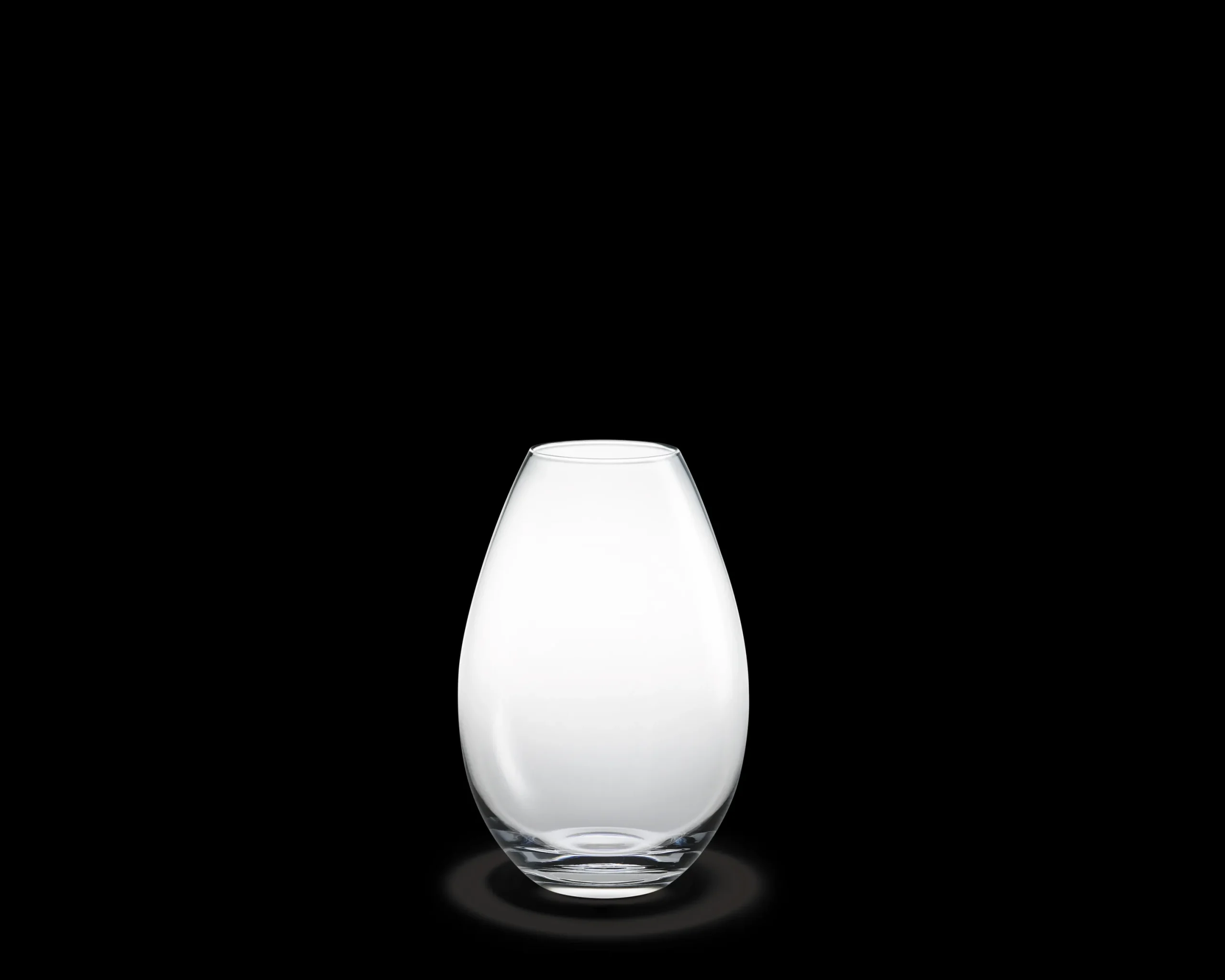 Holmegaard Cocoon Vase H20.5 klar