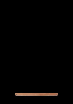 Holmegaard Design with Light Lærstropp – Natur 2,5 mm