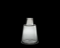 Holmegaard Flora Vase kort hals H24 smoke