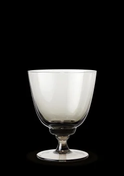 Holmegaard Flow Glass med stett 35 cl smoke - Kjøp her