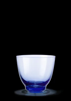 Holmegaard Flow Vannglass 35 cl mørk blå - Kjøp nå