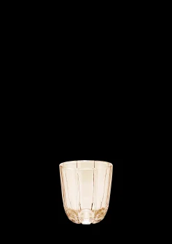 Holmegaard Lily Vannglass 32 cl toffee rose 2 stk.
