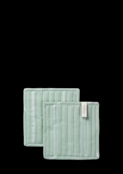 Rosendahl Holmegaard Textiles Beta Gryteklut 22x22 cm mint 2 stk.