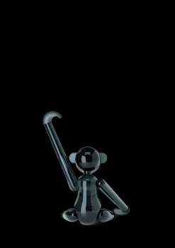 Holmegaard x Kay Bojesen Ape Mini Smoke Glass, 7 cm