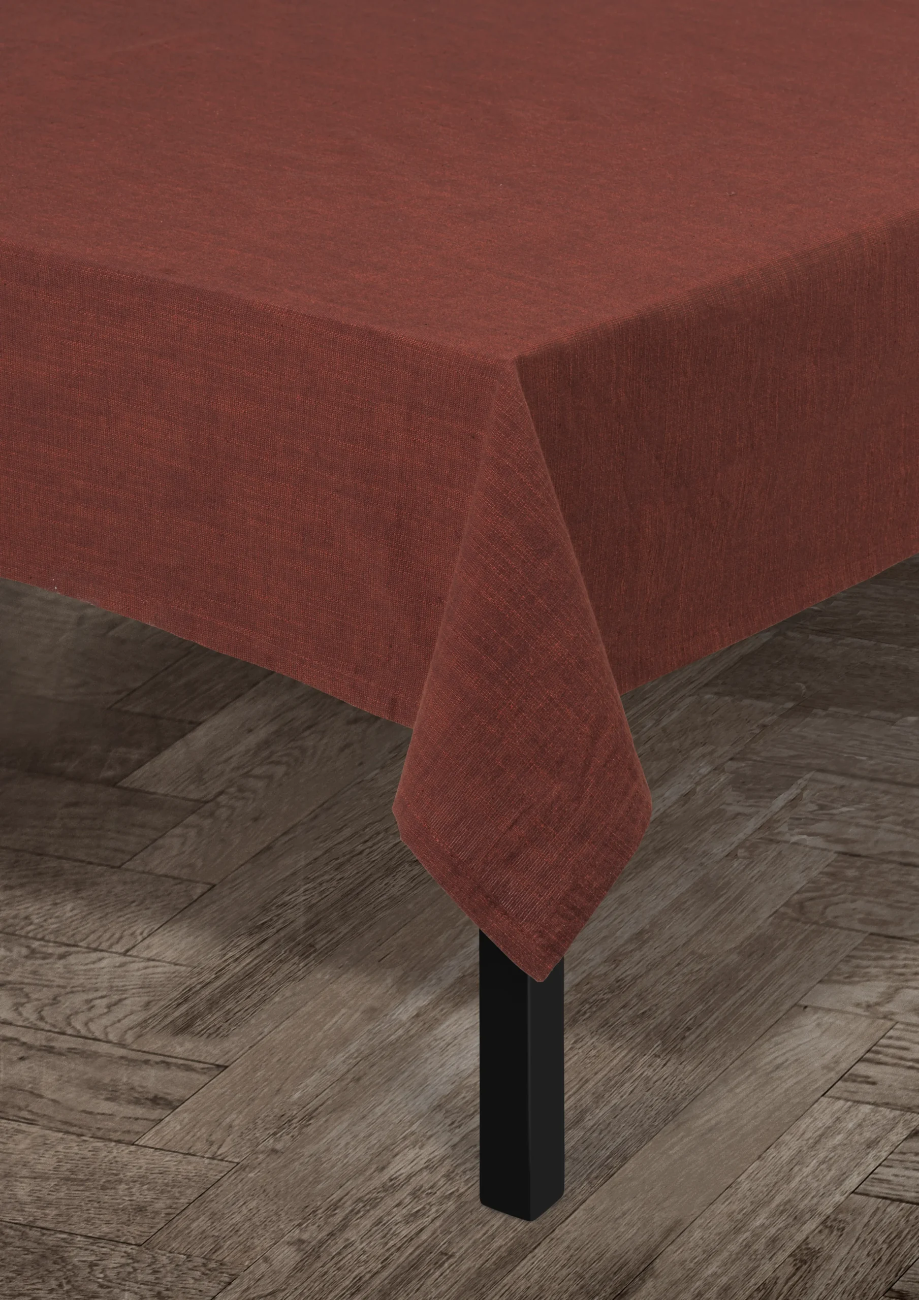 JUNA Basic duk, sjokoladebrun, 150 x 320 cm – Kjøp her