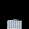 JUNA Bæk&Bølge Dalila Toiletbag 20x14 cm Lys blå/Hvit