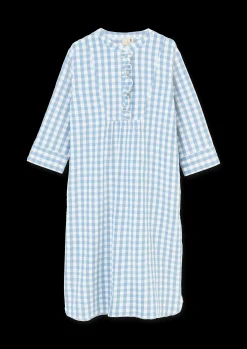 JUNA Bæk&Bølge Sonja dress XS lys blå/hvit