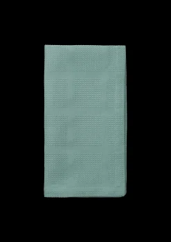 JUNA Brick Stoffserviett 45x45 cm turkis 4 stk.