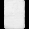 JUNA Check Håndkle 70x140 cm hvit