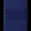 JUNA Check Håndkle 70x140 cm marineblå