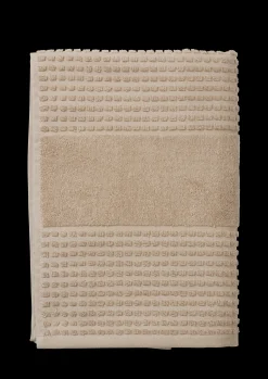 JUNA Check Håndkle 70x140 cm sand