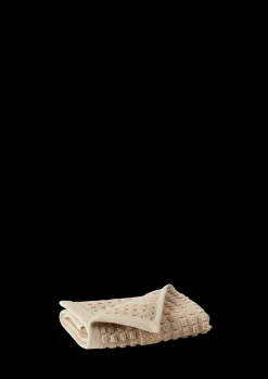 JUNA Check Vaskeklut 30x30 cm sand