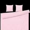 JUNA Daisy Sengetøy 200x220 cm pink/rød DK