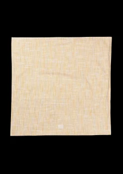 JUNA Monochrome Lines Putetrekk 63x60 cm oker/hvit DK