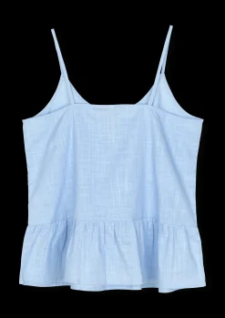 JUNA Monochrome Liv chemise i lyseblått str. S/M – Kjøp her
