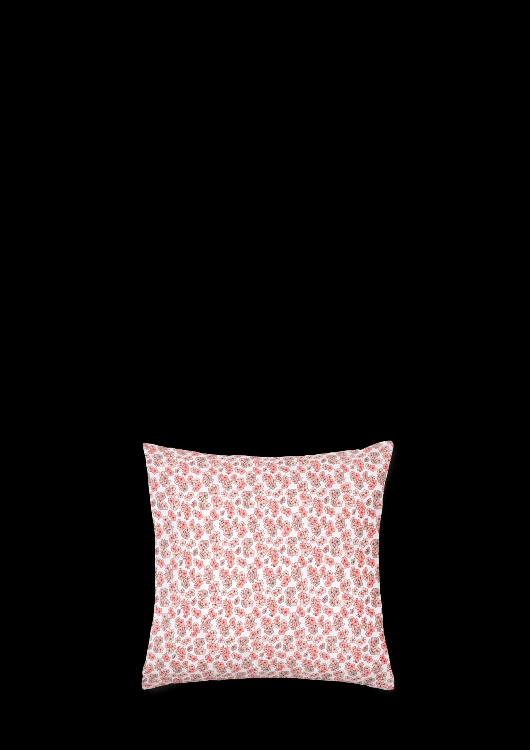 JUNA Pleasantly Putetrekk 63x60 cm hvit/rosa DK