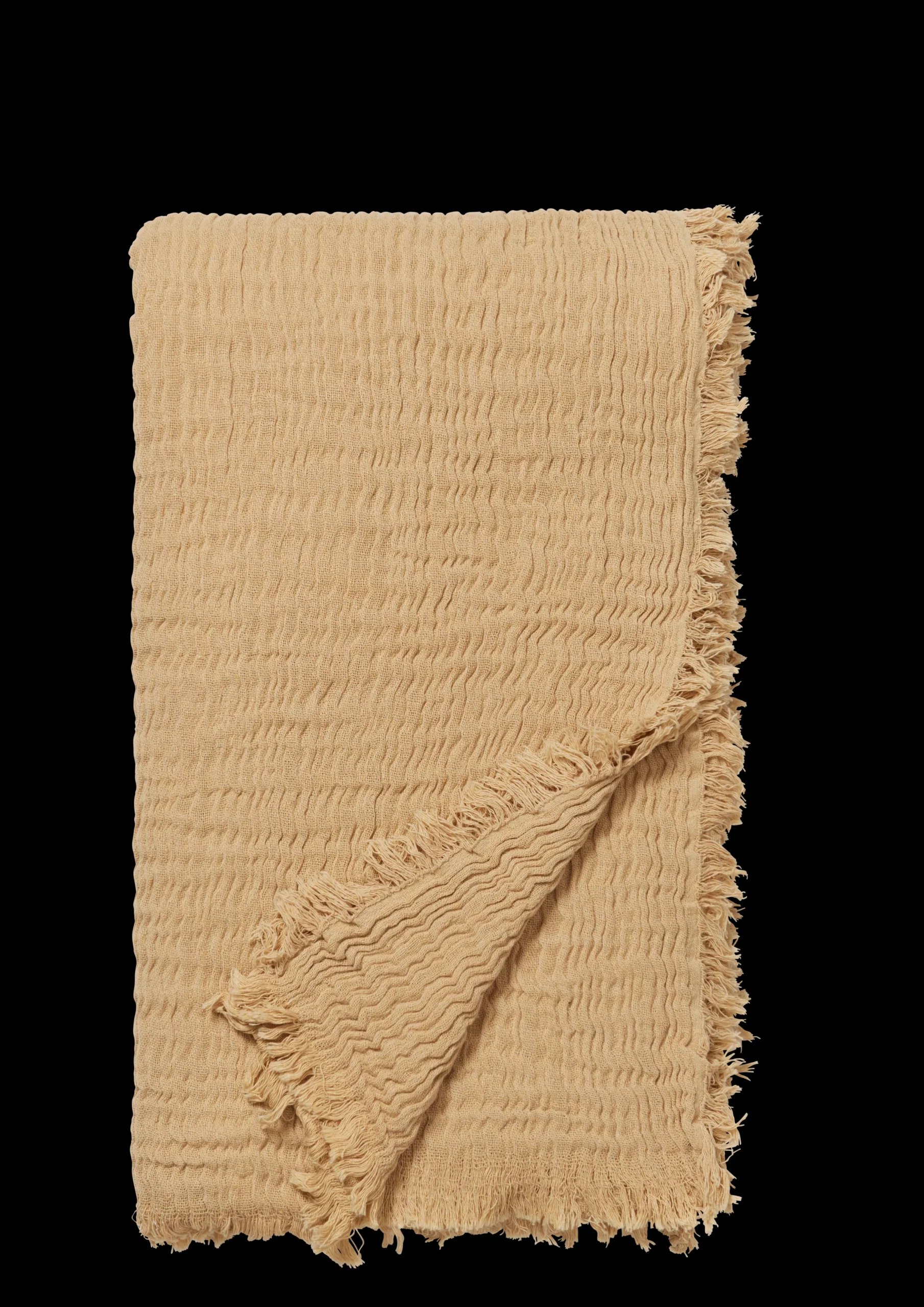 JUNA Reloved Sengeteppe 190x240 cm sand - Kjøp her