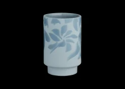 Kähler Kabell Vase H12.5 støvet blå (18133)