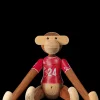 Kay Bojesen Ape x DBU Kvinne 2024 stor teak/limba