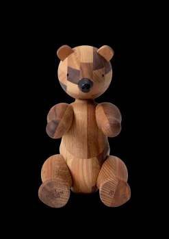 Kay Bojesen Bjørn Reworked Anniversary medium mixed wood