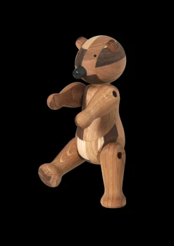 Kay Bojesen Bjørn Reworked Anniversary liten mixed wood
