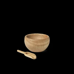 Kay Bojesen Saltkar med skje Ø7 cm eik