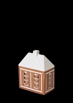 Kähler Gingerbread Lyshus medium brun