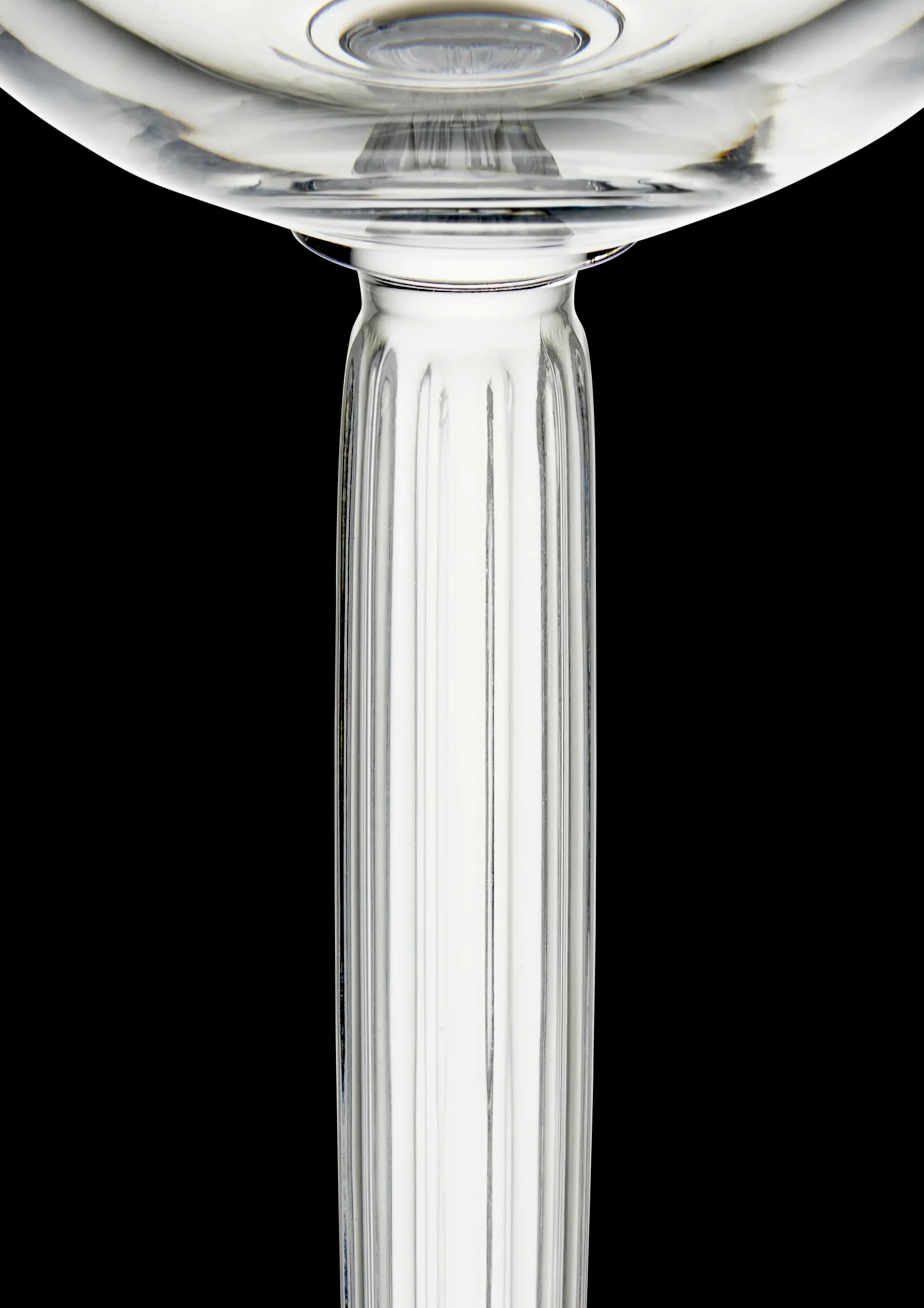 Kähler Hammershøi Champagneglass 24 cl klar 2 stk.