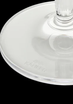 Kähler Hammershøi Champagneglass 24 cl klar 2 stk.
