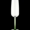 Kähler Hammershøi Champagneglass 24 cl grønn 2 stk.