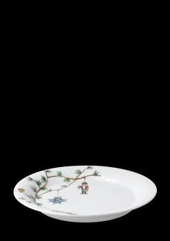 Kähler Hammershøi Christmas Tallerken Ø27 cm hvit m. deko