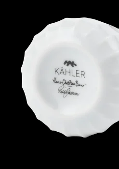 Kähler Hammershøi Christmas Snøkone hengende H9 hvit