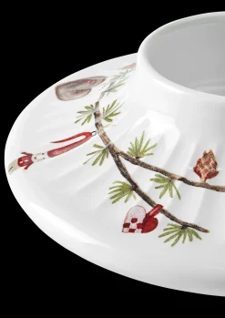 Kähler Hammershøi Christmas Lysestake til kubbelys Ø13 cm