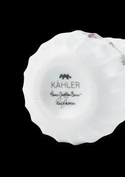 Kähler Hammershøi Christmas Snømann H11,5 hvit m. deko