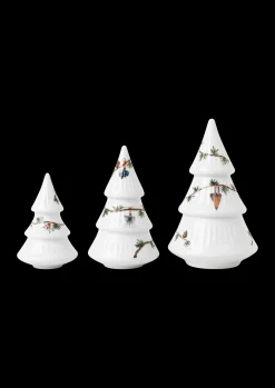 Kähler Hammershøi Christmas tree hvit m. deko 3 stk.